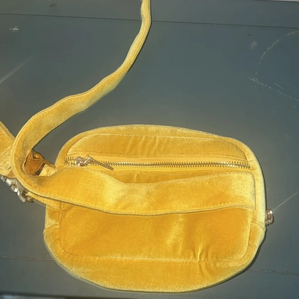 Anthropology belted velvet bag - Picture 4 of 6